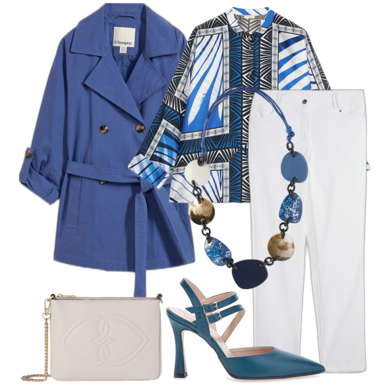 Outfit donna - Le mie irrinunciabili collane @danipoete. Stile Casual chic per Tutti i giorni. Abbinamento con pantaloni, trench, décolleté, camicie, collane, pochette.