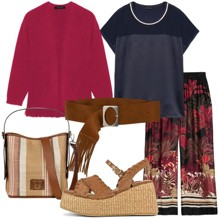 Outfit donna - Bantoa - Mid Season Sale. Stile Etnico per Tutti i giorni. Abbinamento con borse a secchiello, cinture, top, pantaloni, zeppe, cardigans.
