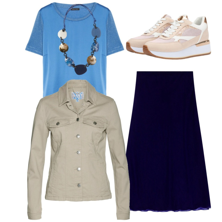 Outfit donna - Le mie irrinunciabili collane - @danipoe. Stile Trendy per Tutti i giorni. Abbinamento con blazer, gonne, t-shirt, sneakers, collane.