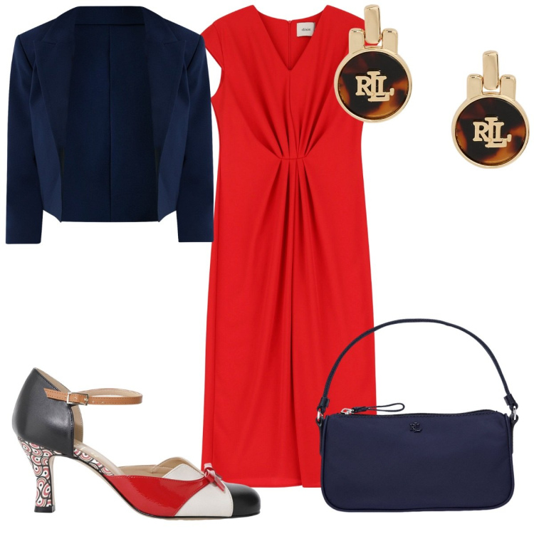 Outfit donna - Mary Jane Obsession : 1 tocco retrò. Stile Vintage retrò per Tutti i giorni. Abbinamento con bolero, vestiti midi/longuette, décolleté, orecchini, pochette.
