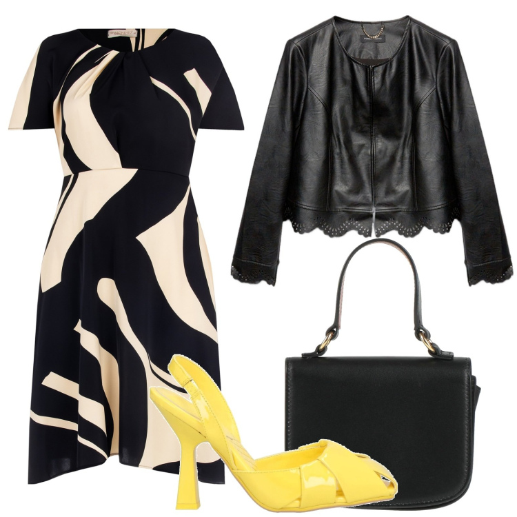 Outfit donna - Tailleur sartoriali per curve eleganti. Stile Glamour per Serata fuori. Abbinamento con borse a mano, décolleté, vestiti corti, blazer.