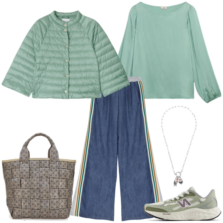 Outfit donna - Irrinunciabili collane - @danipoetessa73. Stile Trendy per Tutti i giorni. Abbinamento con sneakers, jeans, ciondoli, cappe, bluse, borse a mano.