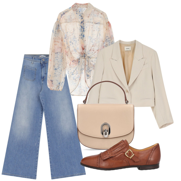 Outfit donna - Le scarpe mannish. Stile Bon Ton per Tutti i giorni. Abbinamento con mocassini, jeans, camicie, blazer, borse a mano.