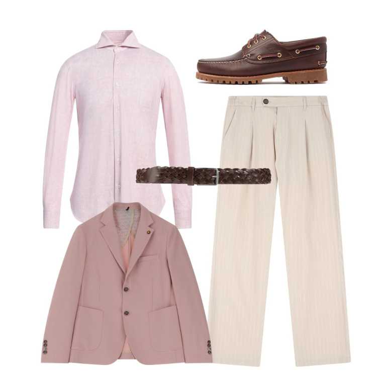 Outfit uomo - Accessori in pelle. Stile Trendy per Tutti i giorni. Abbinamento con camicie, cinture, pantaloni, giacche, scarpe stringate.