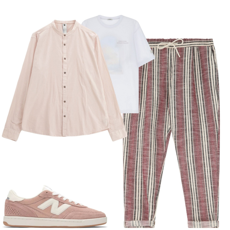 Outfit uomo - Total look #2113400. Stile Casual per Tutti i giorni. Abbinamento con sneakers, pantaloni, camicie, t-shirt.
