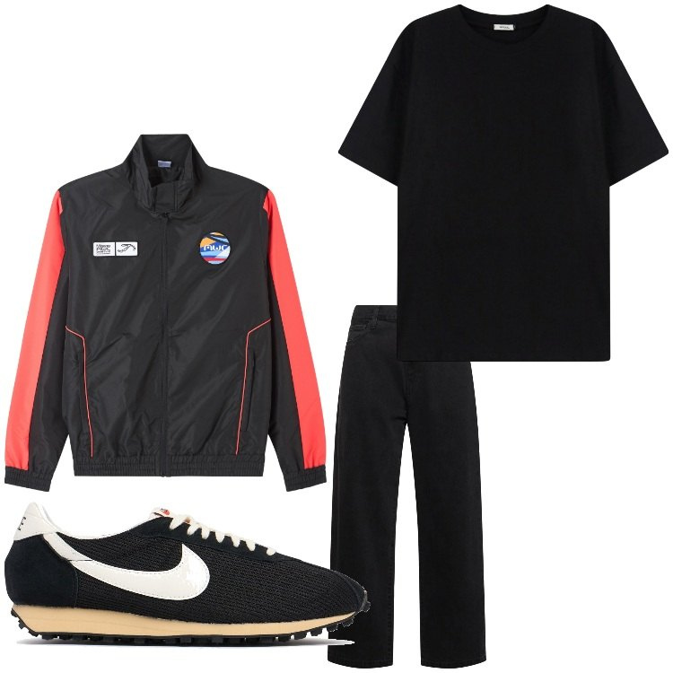 Outfit uomo - Rock. Stile Biker Rock per Tutti i giorni. Abbinamento con giacche, t-shirt, sneakers, jeans.