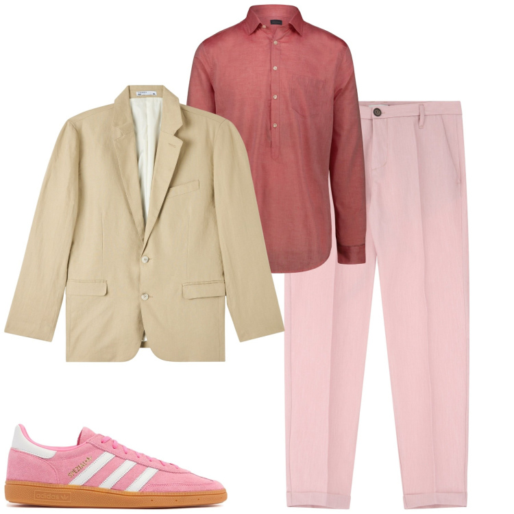 Outfit uomo - City. Stile Trendy per Tutti i giorni. Abbinamento con giacche, pantaloni, sneakers, camicie.
