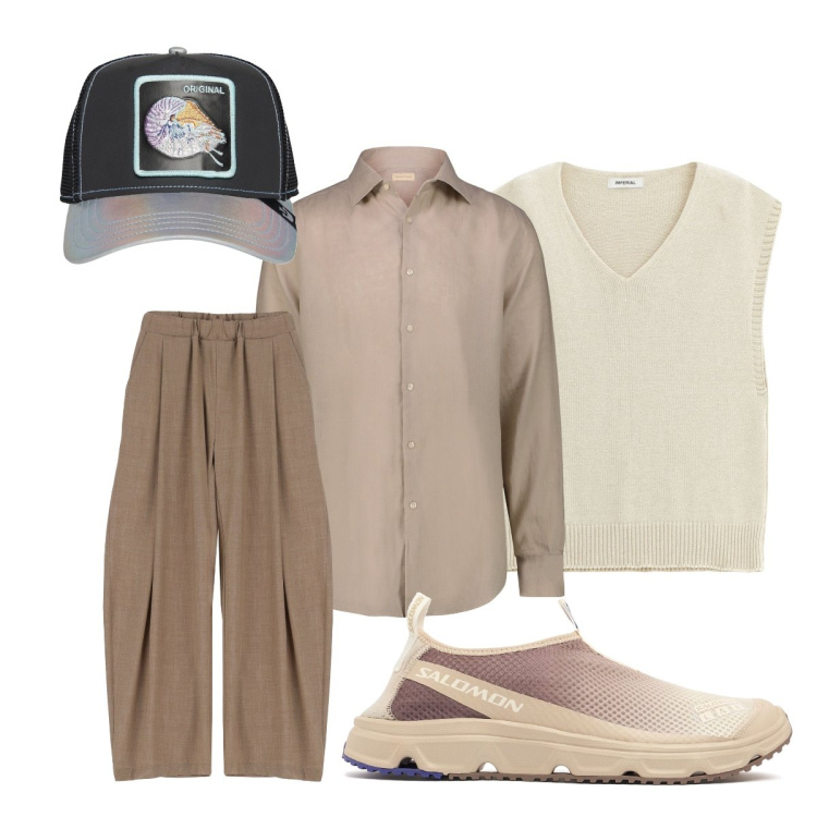 Outfit uomo - Originale…. Stile Trendy per Tutti i giorni. Abbinamento con pantaloni, maglieria, camicie, cappelli con visiera, sneakers.