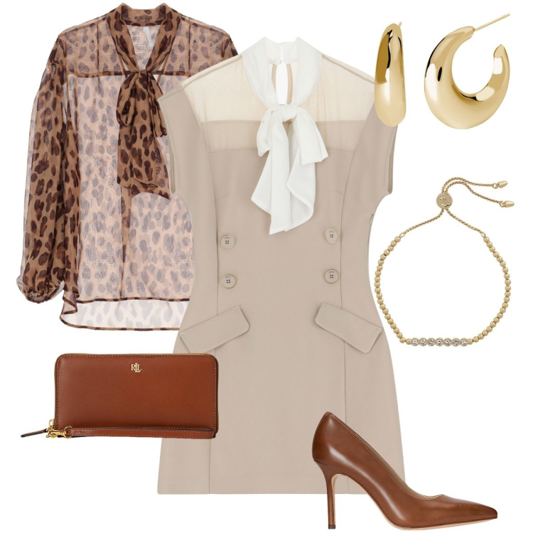 Outfit donna - Festa di laurea. Stile Sexy per Cerimonia. Abbinamento con orecchini, vestiti corti, camicie, décolleté, pochette, braccialetti.