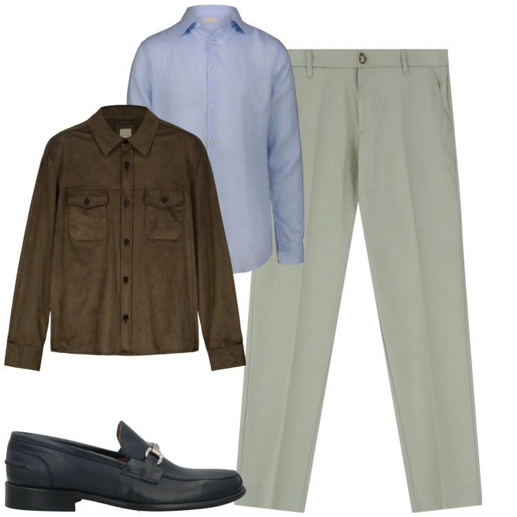 Outfit uomo - Citt6. Stile Urban per Tutti i giorni. Abbinamento con scarpe stringate, pantaloni, giacche, camicie.