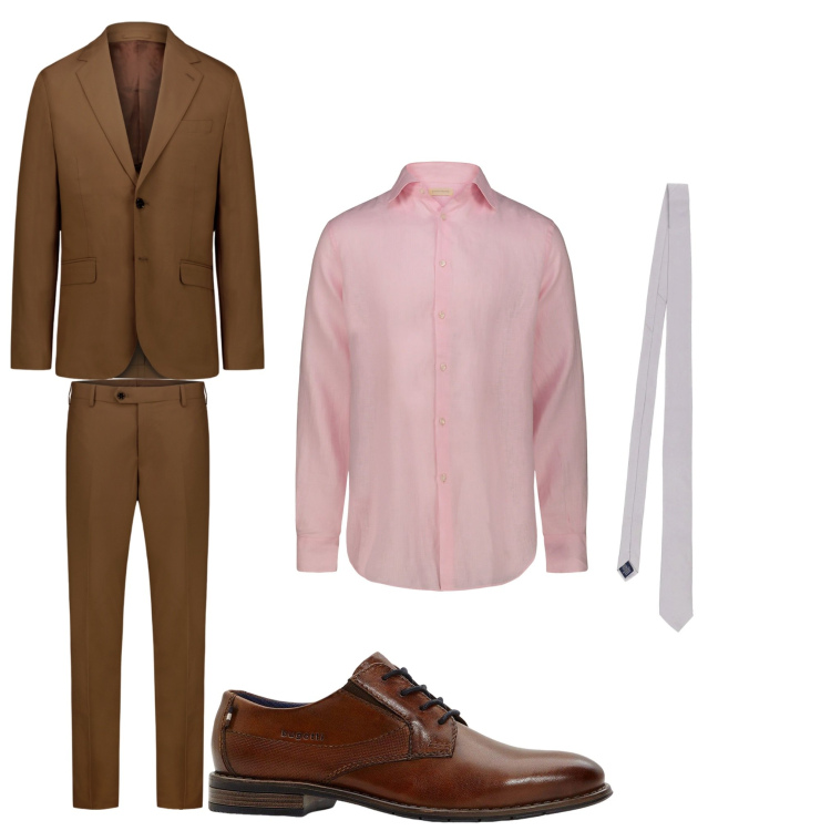 Outfit uomo - Stile da cerimonia. Stile Business/Elegante per Cerimonia. Abbinamento con scarpe stringate, camicie, cravatte, abiti.