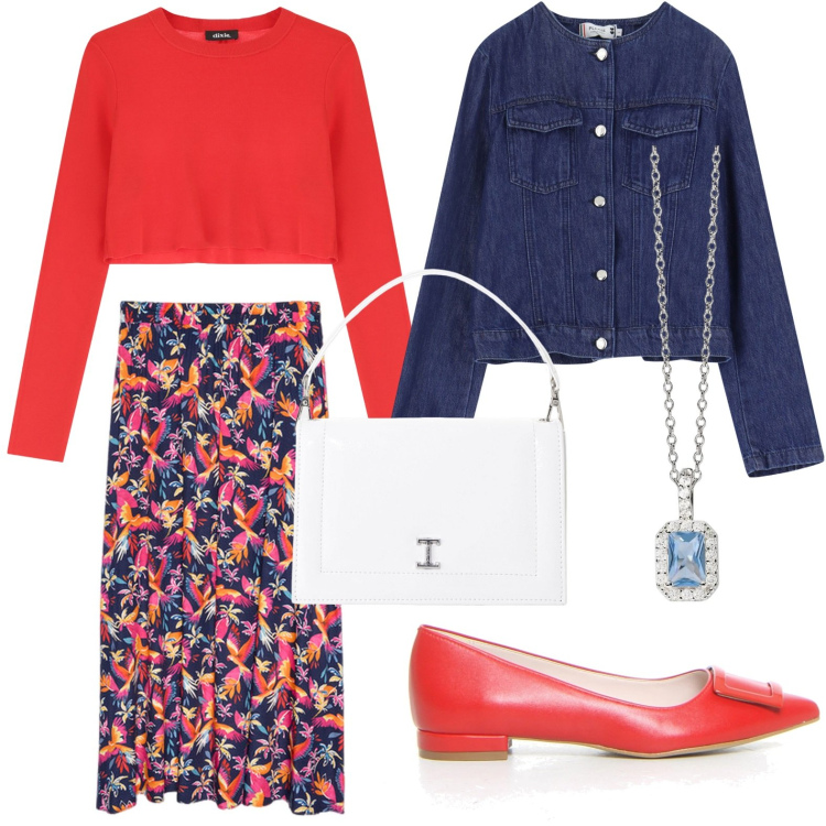 Outfit donna - Lo stile delle ballerine. Stile Minimal per Tutti i giorni. Abbinamento con ciondoli, blazer, borse a tracolla, pullovers, ballerine, gonne lunghe.