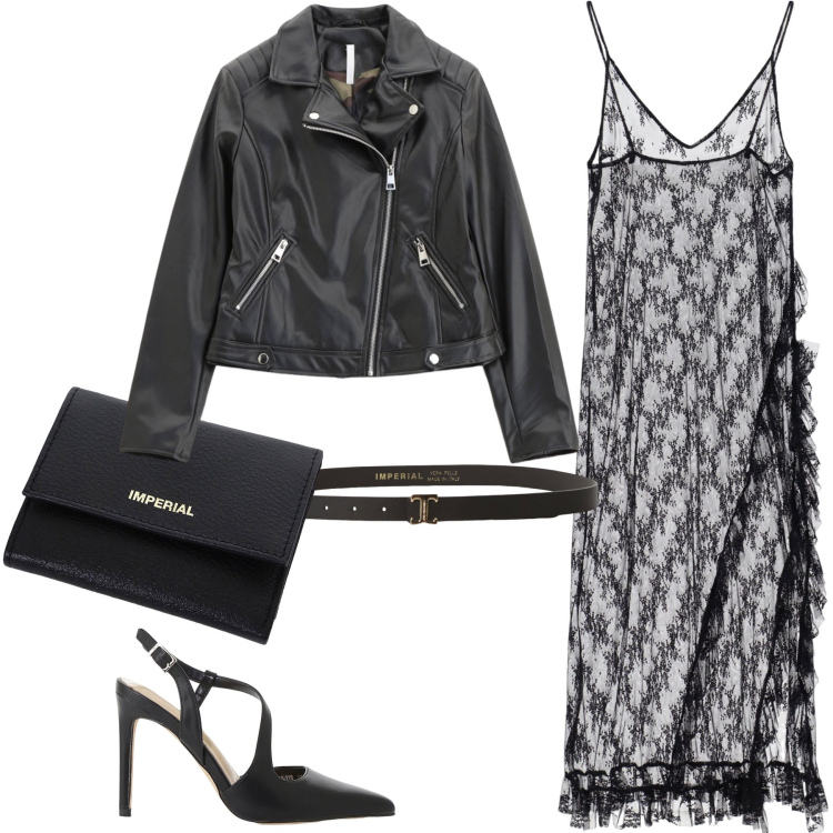 Outfit donna - Sexy wow dal lavoro alla sera. Stile Glamour per Ufficio. Abbinamento con blazer, décolleté, vestiti midi/longuette, portafogli, cinture.