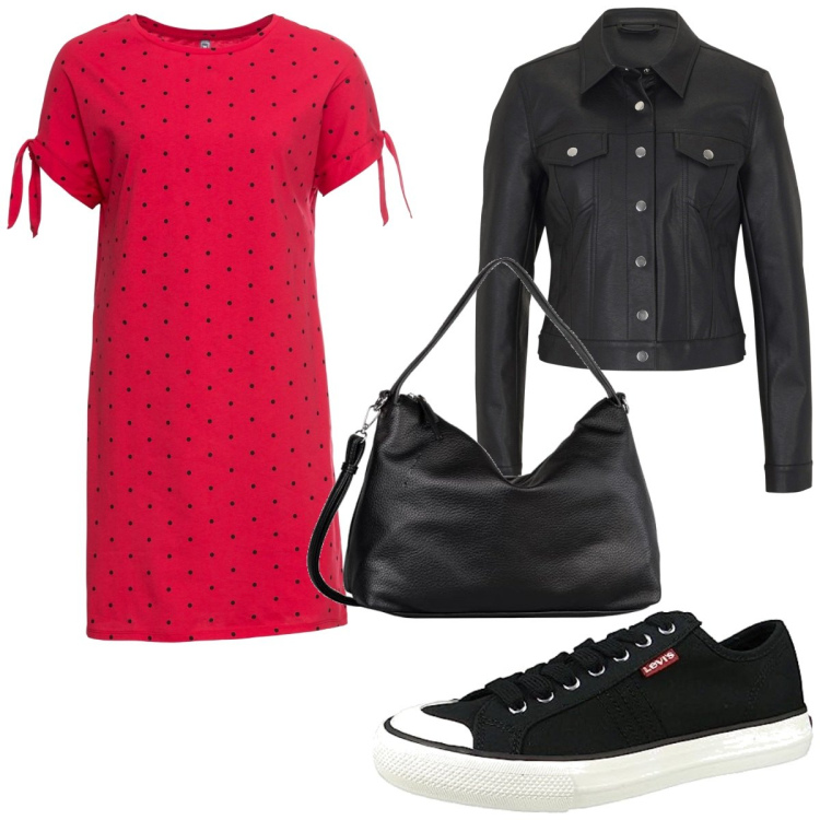 Outfit femme - Urban #3984. Style Urban pour Tous les jours. Assortir avec robes courtes, boléros, sneakers, sacs à main.