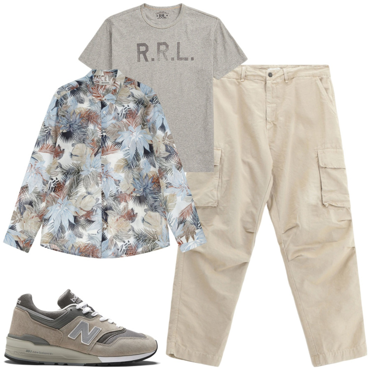 Outfit uomo - Imperial. Stile Casual per Tutti i giorni. Abbinamento con sneakers, pantaloni cargo, camicie, t-shirt.