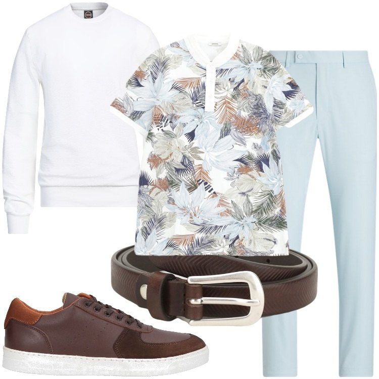 Outfit uomo - I pantaloni acquamarina. Stile Urban per Tutti i giorni. Abbinamento con sneakers, felpe, cinture, polo, pantaloni.