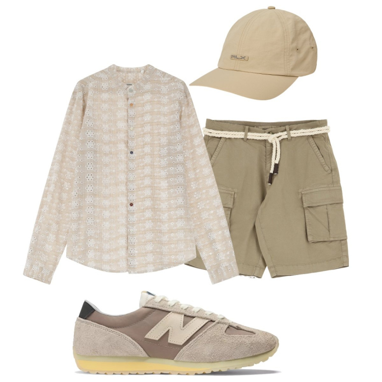 Outfit uomo - Saldi IMPERIAL. Stile Casual per Tutti i giorni. Abbinamento con sneakers, camicie, bermuda, cappelli.