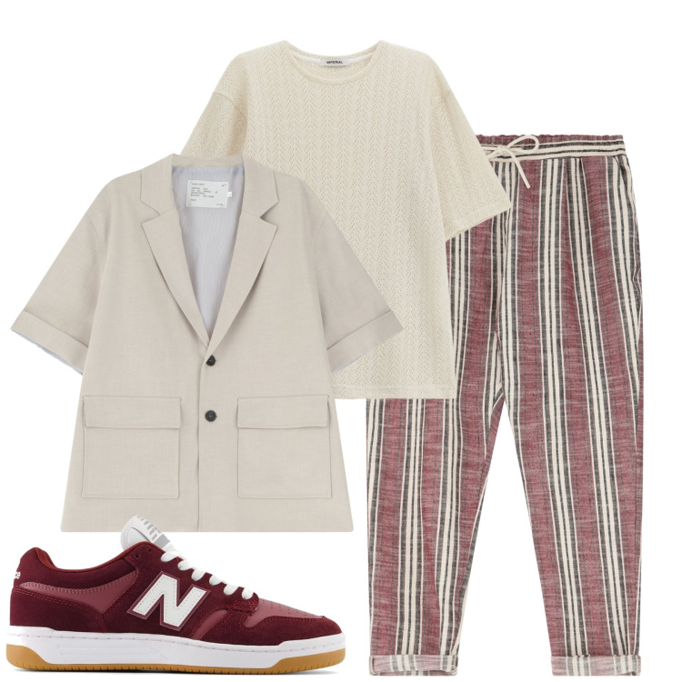 Outfit uomo - Total look #2205600. Stile Trendy per Tutti i giorni. Abbinamento con sneakers, pantaloni, giacche, t-shirt.