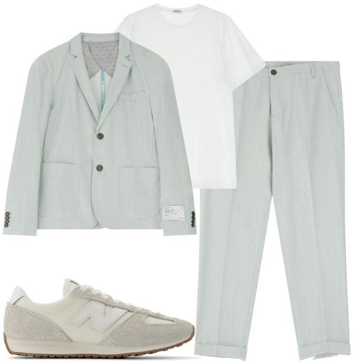 Outfit uomo - Metropolitan. Stile Urban per Tutti i giorni. Abbinamento con sneakers, pantaloni, giacche, t-shirt.