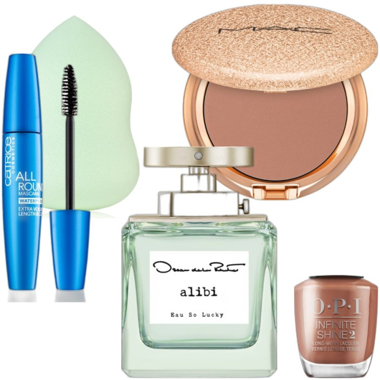 Outfit donna - Beauty-box #2213746. Abbinamento con profumi, smalti, mascara, fondotinta, terre.