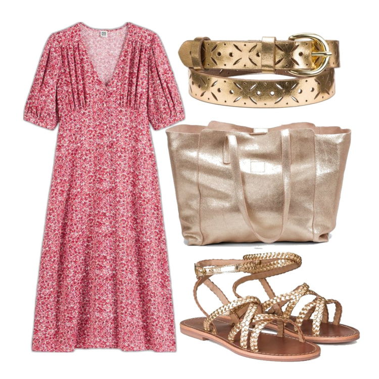 Outfit mujer - Urban style. Estilo Urban para Todos los días. Combinación con vestidos largos, sandalias de piel, cinturones, bolso tote.