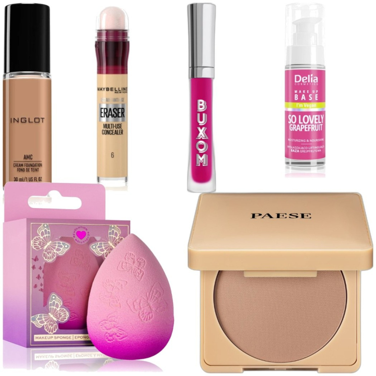 Outfit donna - Ogni giorno. Abbinamento con fondotinta, fondotinta, correttori, primer, terre, gloss.
