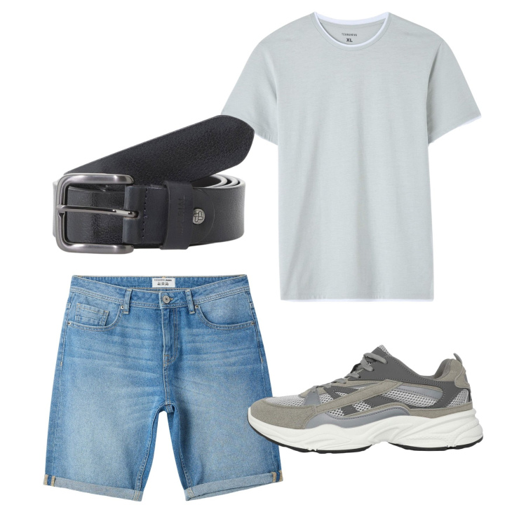 Outfit uomo - Jeans forever. Stile Casual per Tutti i giorni. Abbinamento con t-shirt, bermuda, sneakers, cinture.