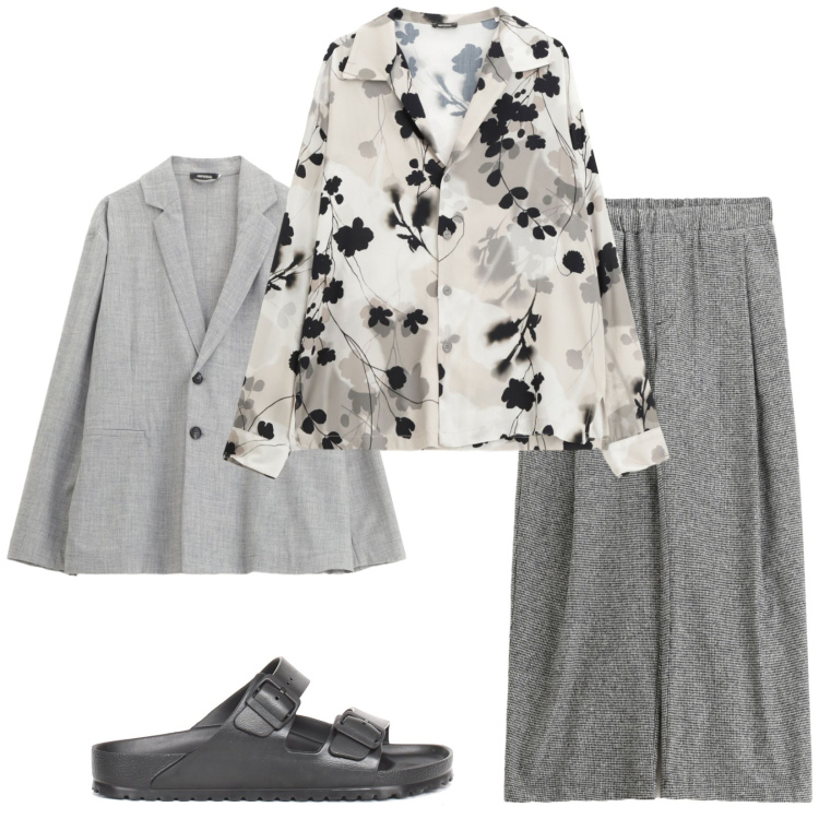 Outfit uomo - Originale. Stile Trendy per Serata speciale. Abbinamento con pantaloni, camicie, giacche, sandali.
