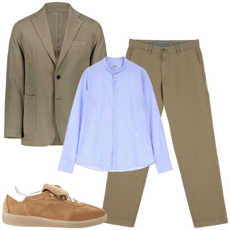 Outfit uomo - Urban. Stile Urban per Tutti i giorni. Abbinamento con camicie, sneakers, pantaloni chino, giacche.