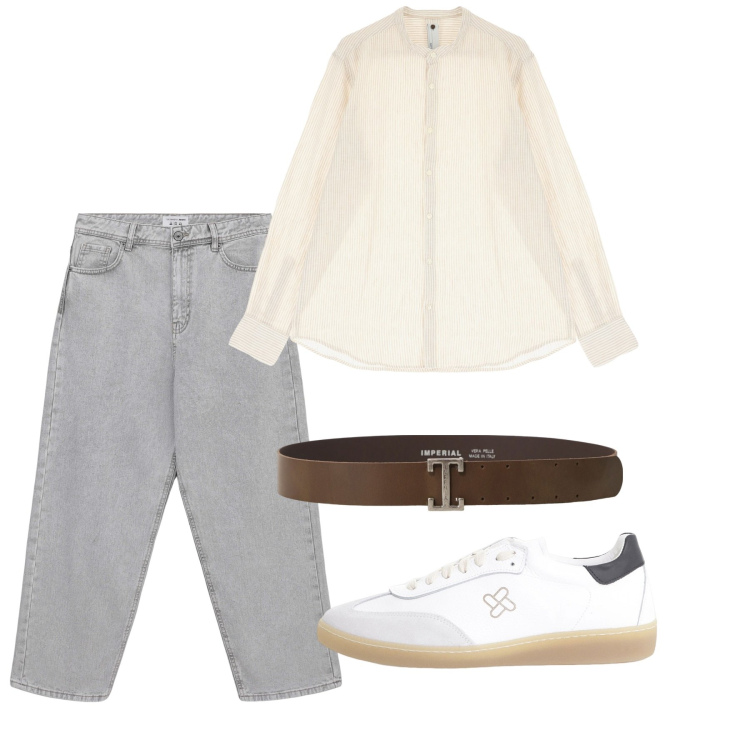 Outfit uomo - Agosto. Stile Casual per Tutti i giorni. Abbinamento con jeans, camicie, cinture, sneakers.