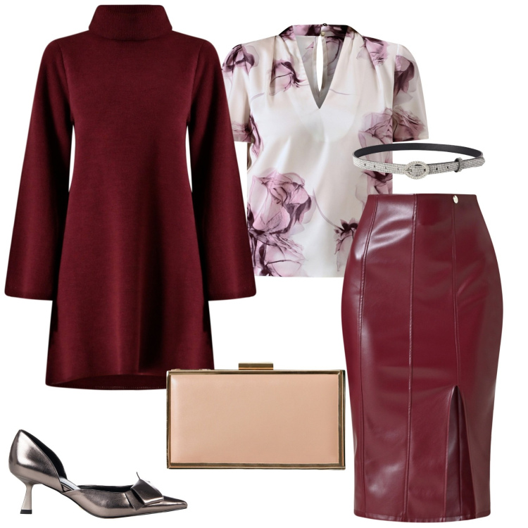 Outfit donna - Un cappottino leggero. Stile Chic per Serata fuori. Abbinamento con cinture, vestiti corti, gonne longuette, décolleté, bluse, pochette.