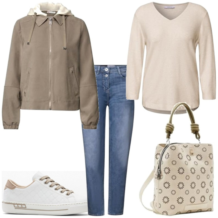 Outfit femme - Urban #5177. Style Urban pour Tous les jours. Assortir avec sneakers, blazers, pulls, sacs à main, jeans.