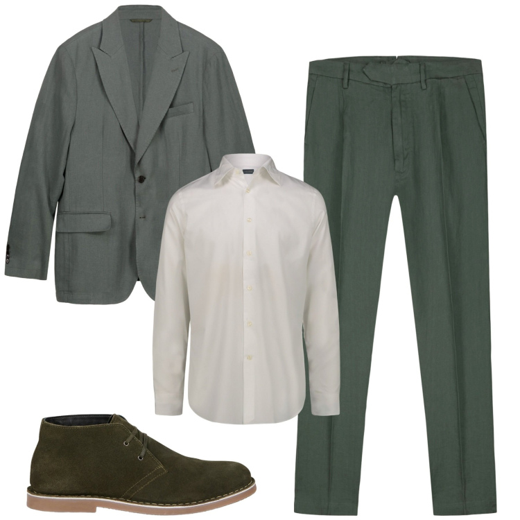 Outfit uomo - City. Stile Urban per Tutti i giorni. Abbinamento con camicie, pantaloni, giacche, stivali e stivaletti.