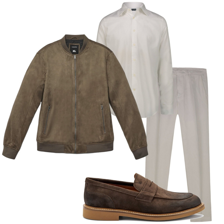 Outfit uomo - Serata speciale. Stile Business/Elegante per Serata speciale. Abbinamento con giacche, camicie, pantaloni, scarpe stringate.