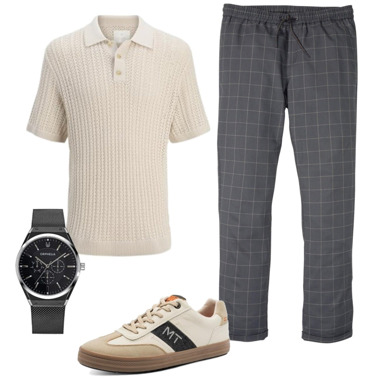 Outfit homme - Gregory. Style Business/Elégant pour Tous les jours. Assortir avec pantalon , montres, polos, sneakers.