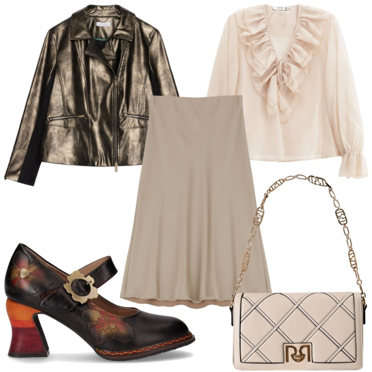 Outfit donna - Pinterest Inspiration x Bantoa: bon ton. Stile Bon Ton per Tutti i giorni. Abbinamento con borse a tracolla, camicie, gonne, giacche, décolleté.