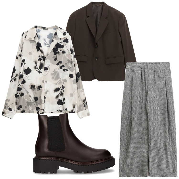 Outfit uomo - Total look #2248851. Stile Trendy per Tutti i giorni. Abbinamento con pantaloni, camicie, giacche, stivali e stivaletti.