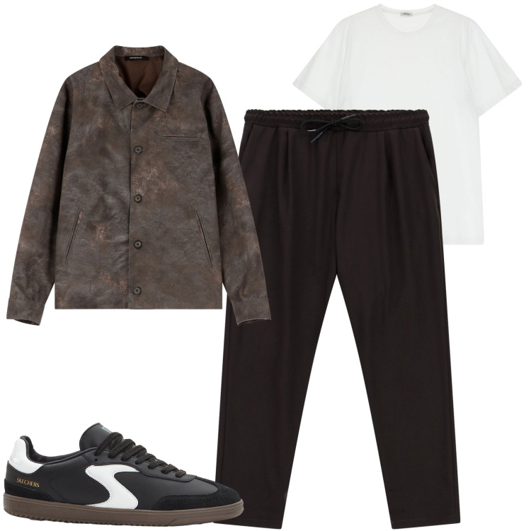 Outfit uomo - Urban. Stile Urban per Tutti i giorni. Abbinamento con sneakers, pantaloni, giacche, t-shirt.