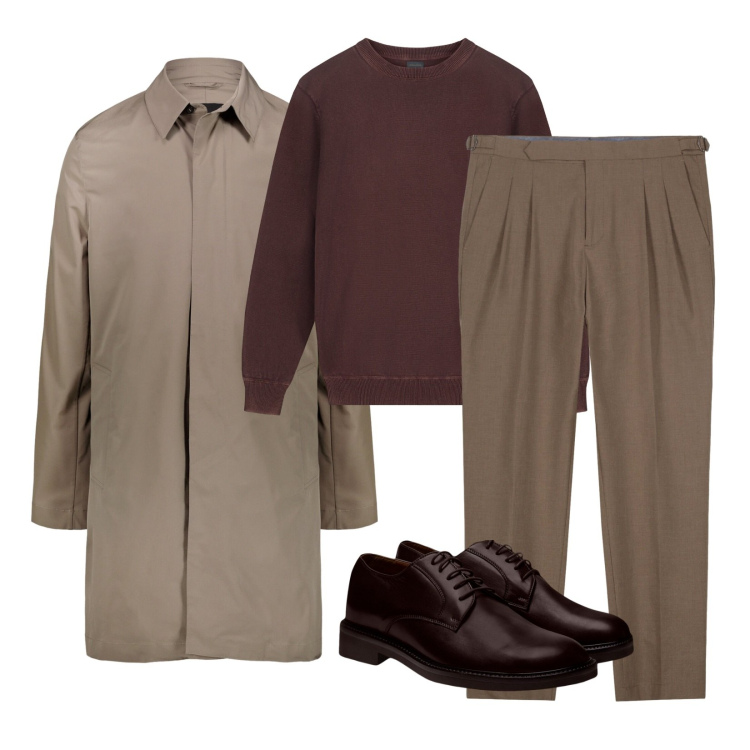 Outfit uomo - Weekend autunnale!. Stile Urban per Tutti i giorni. Abbinamento con scarpe stringate, pantaloni, maglieria, giacche.