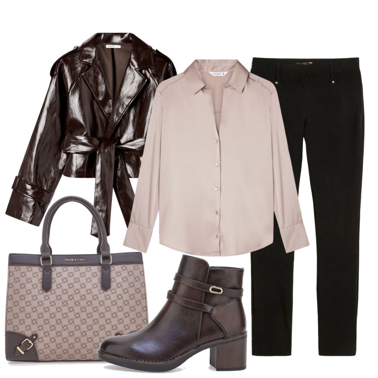 Outfit donna - Il blouson trendy. Stile Casual chic per Tutti i giorni. Abbinamento con pantaloni, camicie, giacche, stivaletti, borse a tracolla.