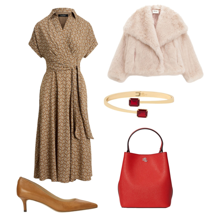 Outfit donna - Total look #2259410. Stile Bon Ton per Serata fuori. Abbinamento con blazer, décolleté, borse a secchiello, braccialetti, vestiti.