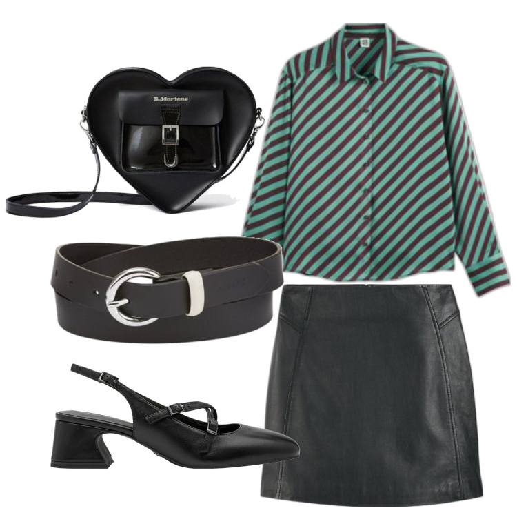 Outfit mujer - Urban style. Estilo Urban para Todos los días. Combinación con camisas, cinturones, minifaldas, mochilas, bailarinas.