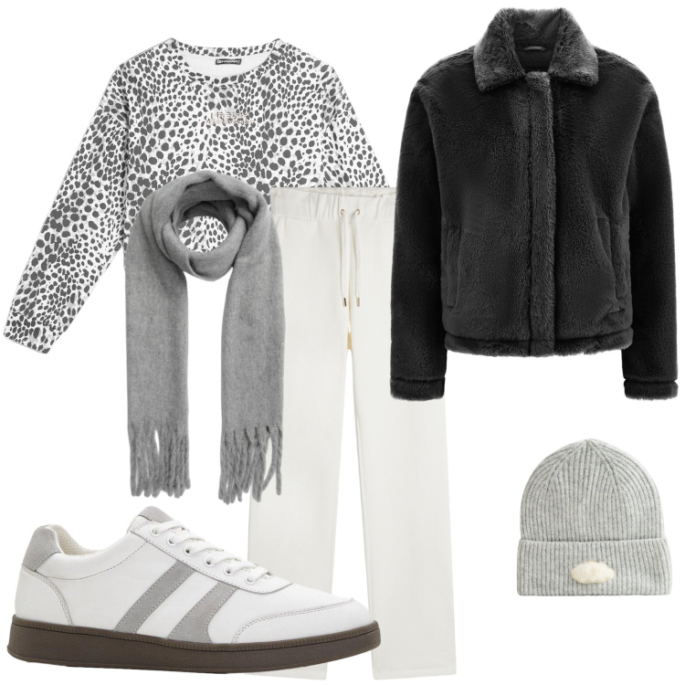 Outfit donna - Casual style con Freddy. Stile Casual per Sport. Abbinamento con sneakers, berretti, sciarpe, cappotti, pantaloni, felpe.