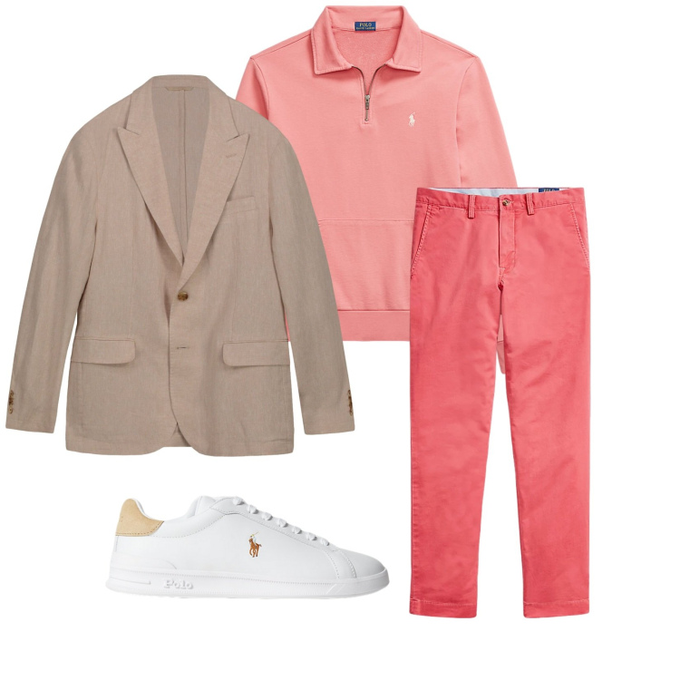 Outfit uomo - Total look #2263269. Stile Casual per Tutti i giorni. Abbinamento con sneakers, pantaloni chino, felpe, giacche.