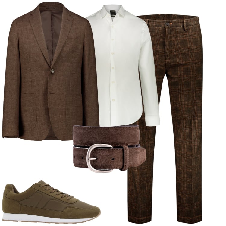 Outfit uomo - Doppelganger. Stile Urban per Tutti i giorni. Abbinamento con sneakers, pantaloni, giacche, camicie, cinture.