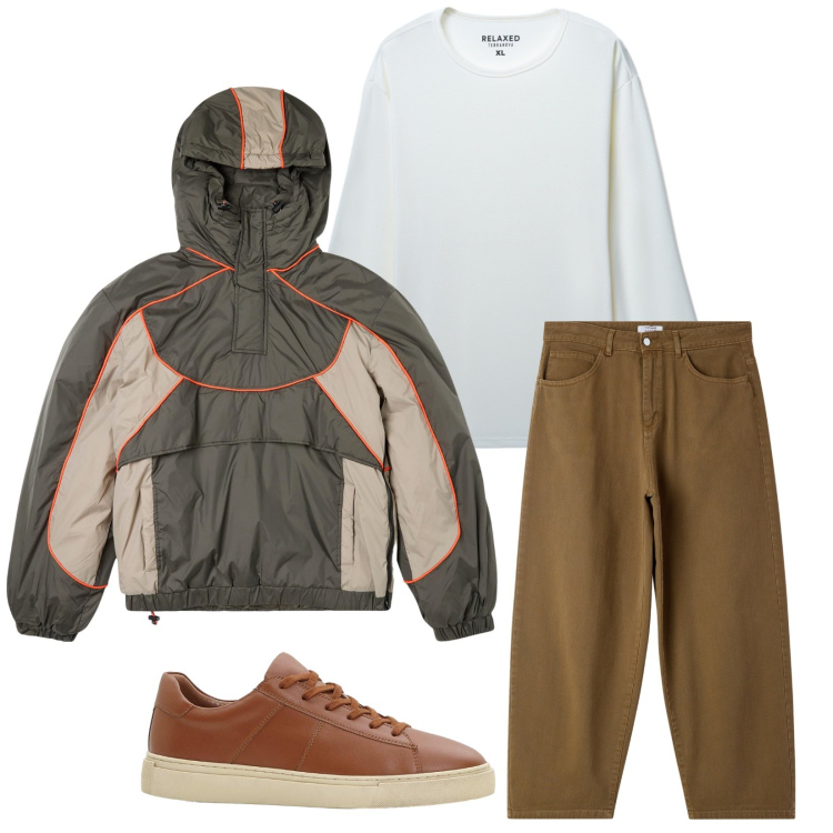 Outfit uomo - Total look #2270303. Stile Casual per Tutti i giorni. Abbinamento con sneakers, giacche, pantaloni, t-shirt.