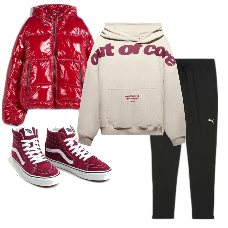 Outfit hombre - Urban #5190. Estilo Urban para Todos los días. Combinación con sneakers, pantalones, sudaderas con capucha, chaquetas.