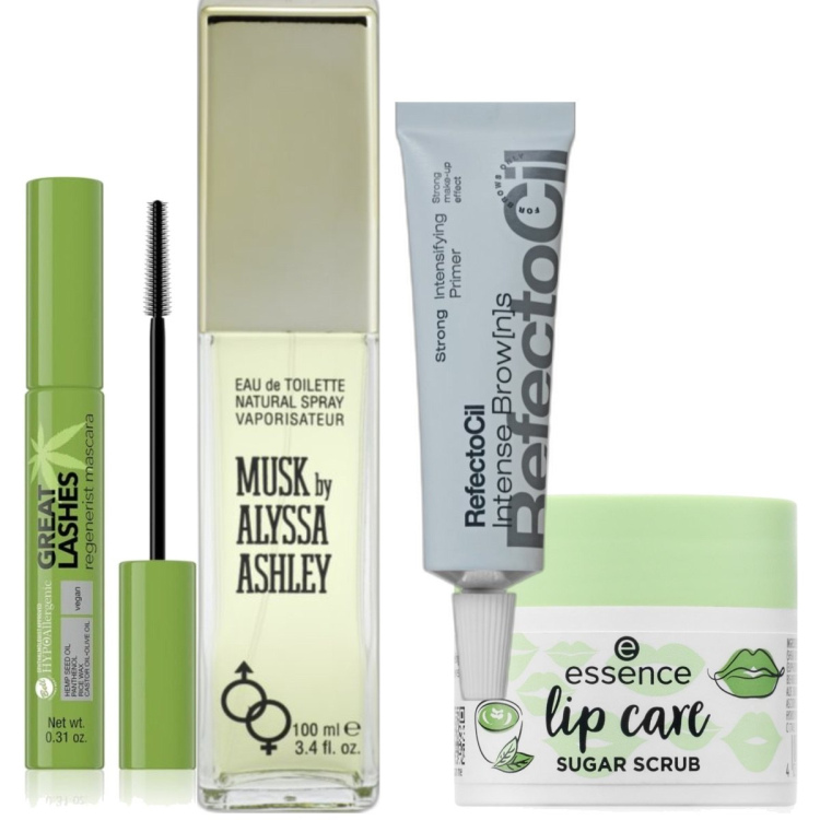 Outfit donna - Beauty-box #2276491. Abbinamento con mascara, profumi, matite labbra, primer.