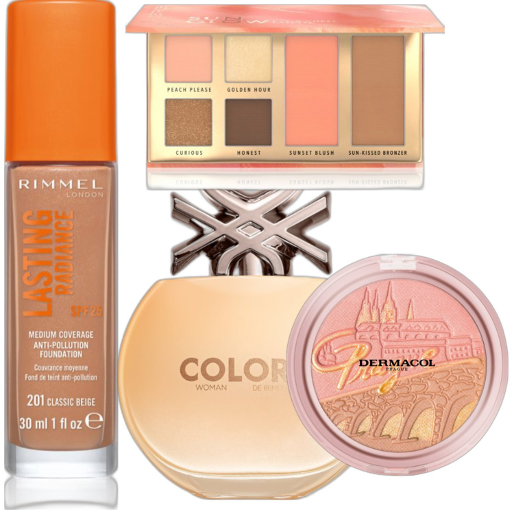 Outfit donna - Beauty-box #2276495. Abbinamento con profumi, fondotinta, blush, terre.