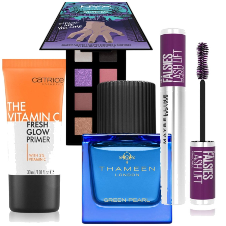 Outfit donna - Beauty-box #2276496. Abbinamento con mascara, primer, ombretti, profumi.